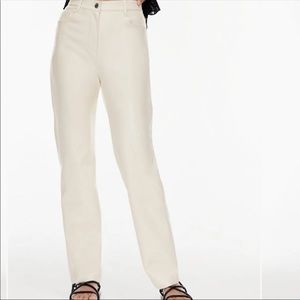 Aritzia Wilfred Free Cream The Melina Pants